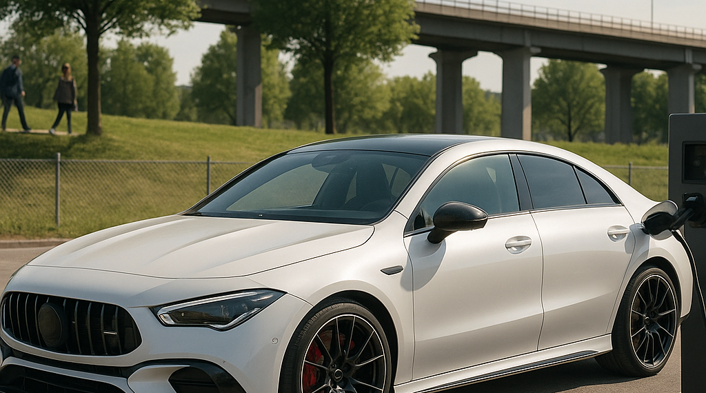 Mercedes-AMG CLA 45: tres motores, 680 hp y batería de 94 kWh para los compactos EV de acceso