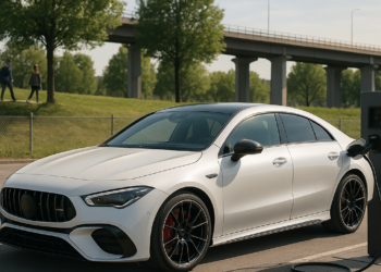 Mercedes-AMG CLA 45: tres motores, 680 hp y batería de 94 kWh para los compactos EV de acceso