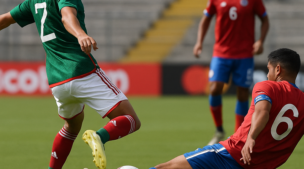 México Sub 20 supera a Costa Rica y se enfila a Cuartos
