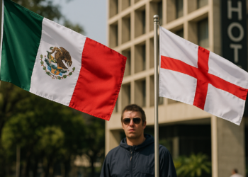 México vs Inglaterra: Liam Gallagher se engancha en redes y los Tres Leones esconden su hotel en la CDMX