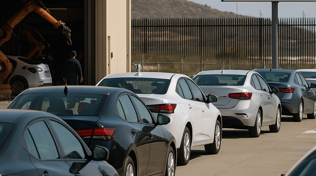 México pierde terreno en proveeduría de autos ligeros a EU