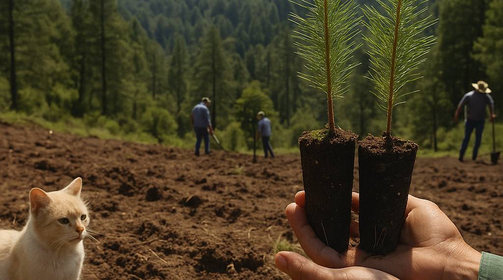Estrategia ambiental de Michoacán sumará histórico de 50 millones de árboles reforestados