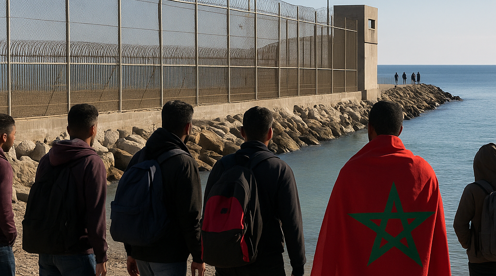Irrumpen migrantes desde Marruecos hacia España