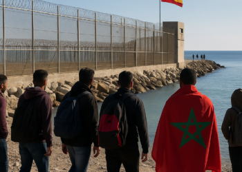 Irrumpen migrantes desde Marruecos hacia España