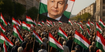 Miles de seguidores de Orban protestan en Budapest contra el Gobierno de Magyar