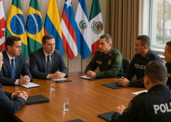 Ministros de 33 países de América fortalecen la cooperación ante "amenaza" del crimen organizado