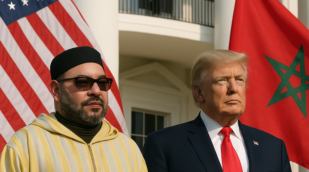 El rey Mohamed VI de Marruecos se ve impulsado por el padrinazgo de Donald Trump