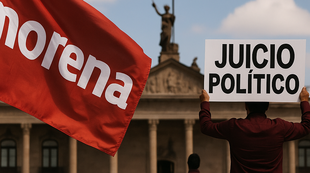 Va Morena contra freno a juicio político de Samuel García