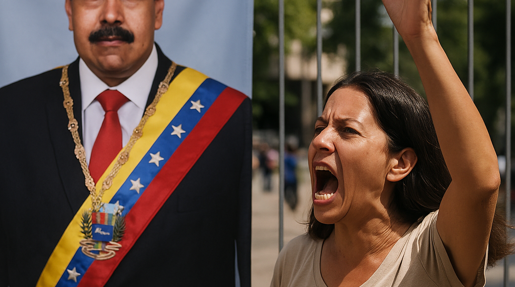 Una mujer increpa a 'Nicolasito' Maduro en La Guaira: "¡Todos ustedes tienen que ir presos! ¡Perdí a una hija, esto fue responsabilidad suya!"