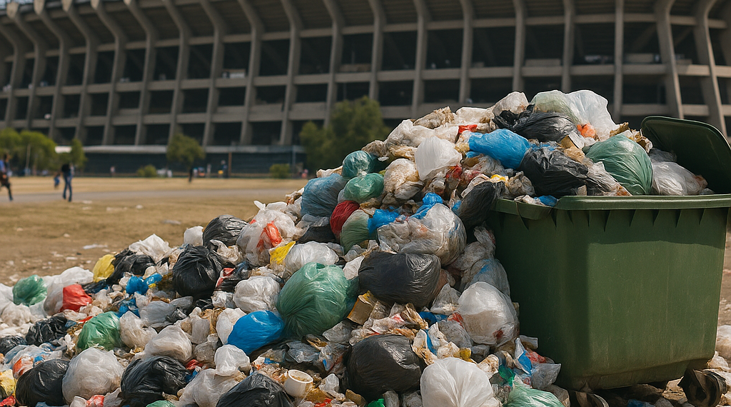 Mundial 2026 generará 34,000 toneladas adicionales de basura en CDMX, Guadalajara y Monterrey