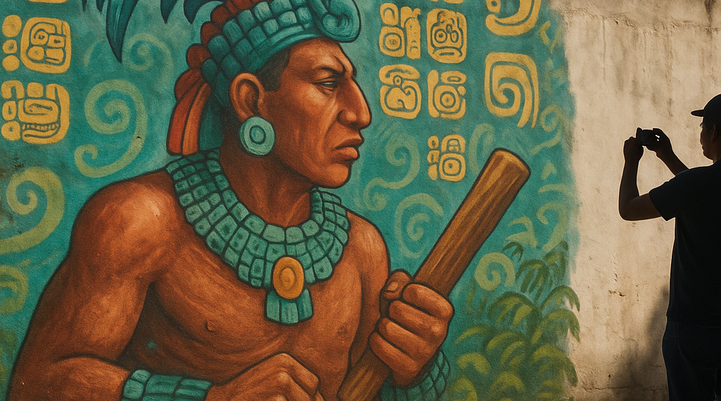 Calakmul Mural Identified as Early Depiction of Maya Hero Juun Ajaw