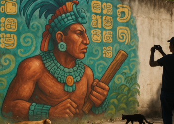 Calakmul Mural Identified as Early Depiction of Maya Hero Juun Ajaw