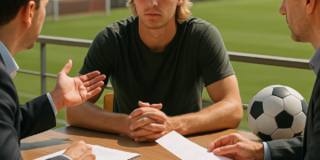Matteo Moretto da detalles de la negociación del Atlético por Hjulmand