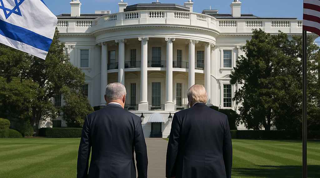 Netanyahu llegó a Washington para reunirse con Trump en medio de la negociación de Estados Unidos con Irán