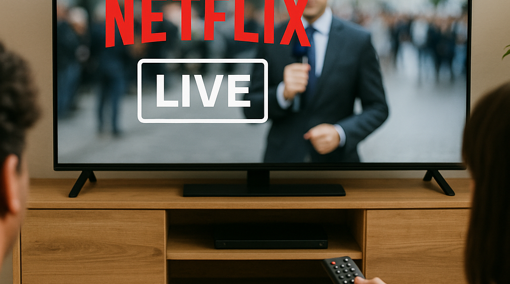 Netflix Considering Adding Live Channels
