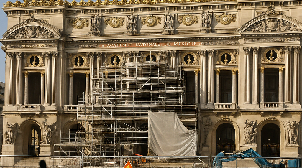Toxic Lead Levels in Paris’s Palais Garnier Opera Delays Renovation