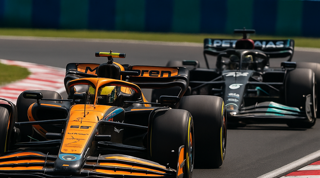 Arrebata Norris pole a Hamilton para el GP de Hungría