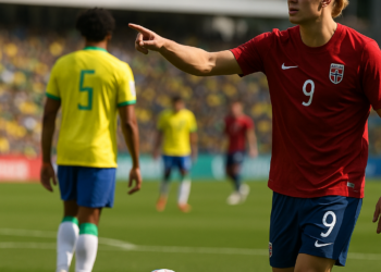 Noruega desafía a Brasil con Haaland como su principal carta rumbo a cuartos de final