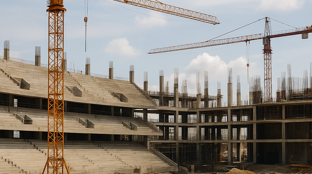 Quedan inconclusas obras mundialistas