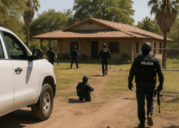 Realizan operativo en presunto rancho de narco en Sinaloa