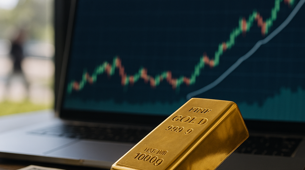 Oro sube tras dato de precios al productor en EU; escalada en Oriente Medio limita las alzas