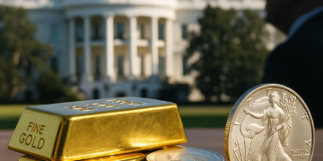 El oro y la plata caen más de 3% tras anuncio de Trump de un bloqueo naval contra Irán