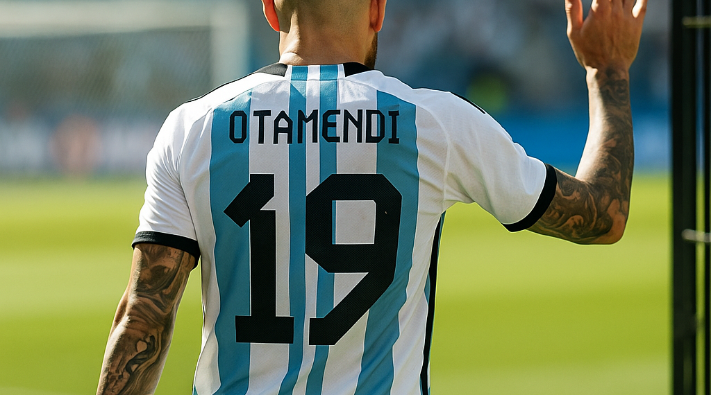 Otamendi anuncia que deja la selección argentina