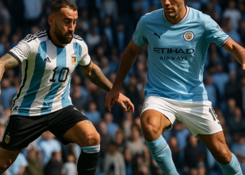 Otamendi la tenía clavada: el pique con Rodri por la portada de MARCA