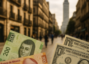 Peso mexicano registra avance moderado ante debilidad del dólar por datos de inflación de EU