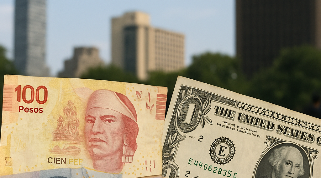 Peso mexicano se deprecia por fortalecimiento del dólar tras comentarios de Trump sobre Irán