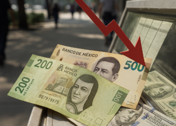 Peso mexicano cae frente al dólar por preocupaciones sobre la guerra en Oriente Medio