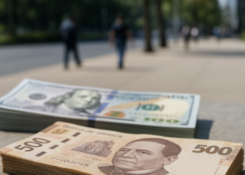 Peso mexicano se aprecia por caída del dólar tras reporte de nóminas no agrícolas de Estados Unidos