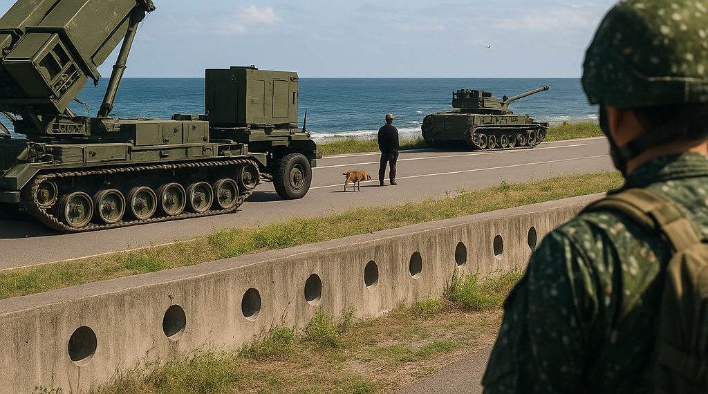 Bloqueo, sabotaje e invasión: así se prepara Taiwán para hacer frente a una eventual guerra con China