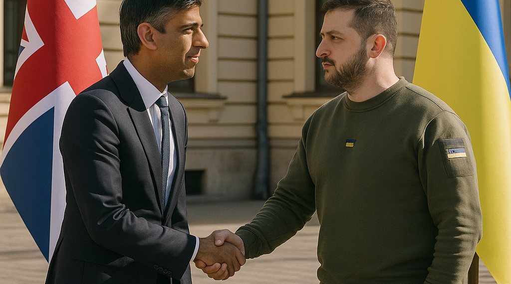 El nuevo primer ministro británico recibe a Zelensky en Londres para abordar la cooperación en tecnología de drones