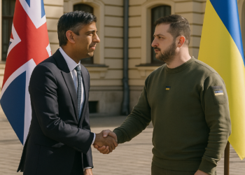 El nuevo primer ministro británico recibe a Zelensky en Londres para abordar la cooperación en tecnología de drones
