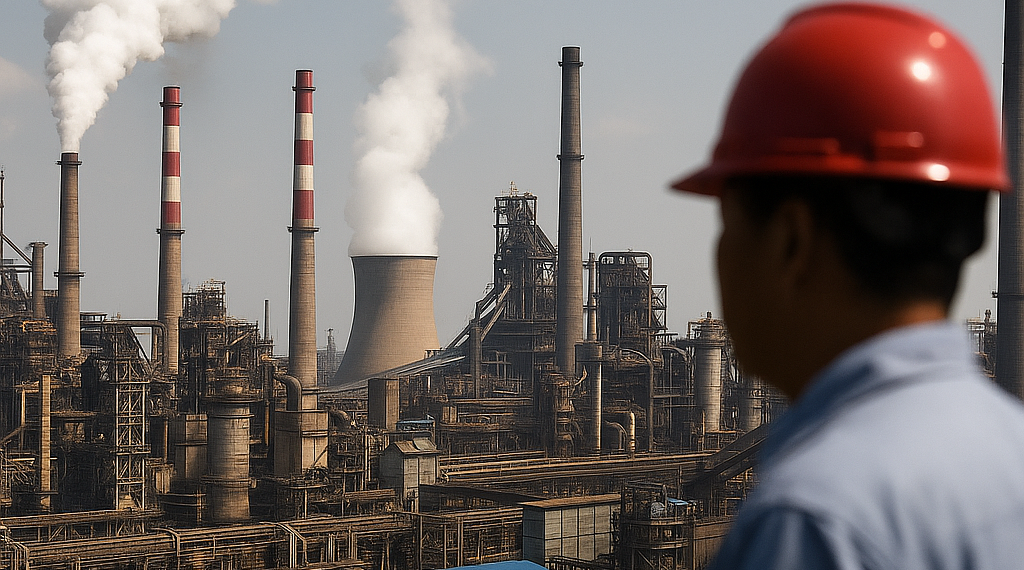 La actividad manufacturera de China se contrae inesperadamente en julio