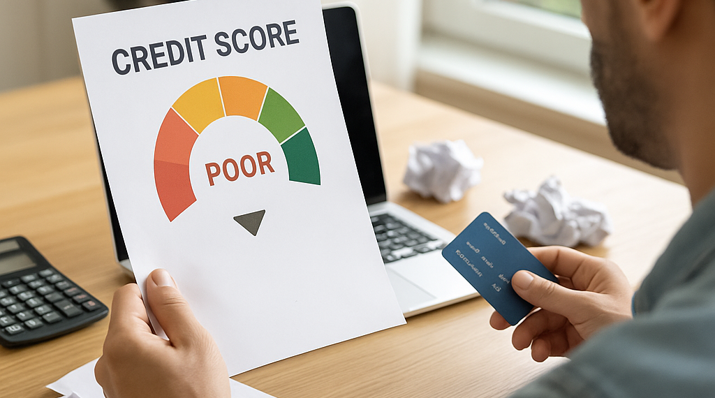 ¿Tienes un score crediticio negativo? Descubre cómo recuperarlo y cuándo se borran las deudas