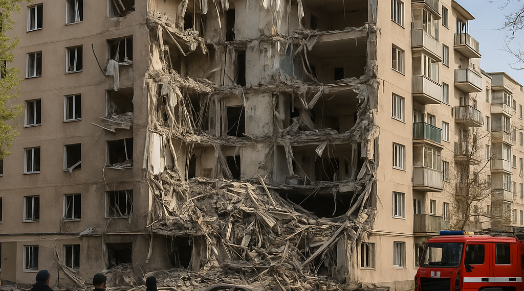 El Ejército de Rusia bombardeó la ciudad portuaria de Odesa en Ucrania: al menos dos muertos y nenes heridos