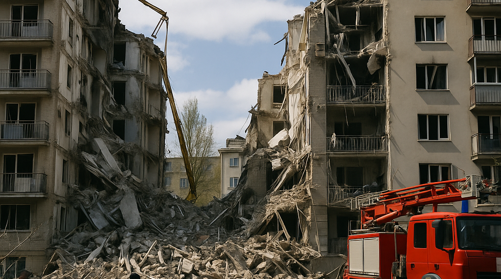 Rusia lanzó un nuevo ataque con drones y misiles contra edificios residenciales en Odesa: al menos tres muertos y tres heridos