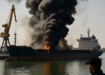 Rusia atacó un buque mercante que navegaba por el corredor marítimo de Ucrania: al menos cinco muertos