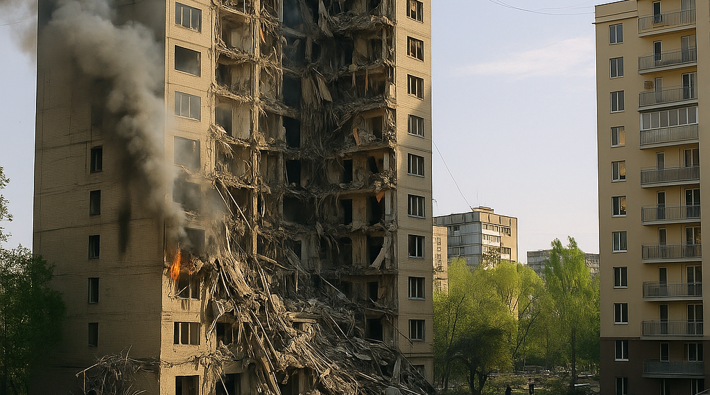 El Ejército de Rusia lanzó un bombardeo contra Kiev con misiles balísticos: al menos 4 muertos y 13 heridos