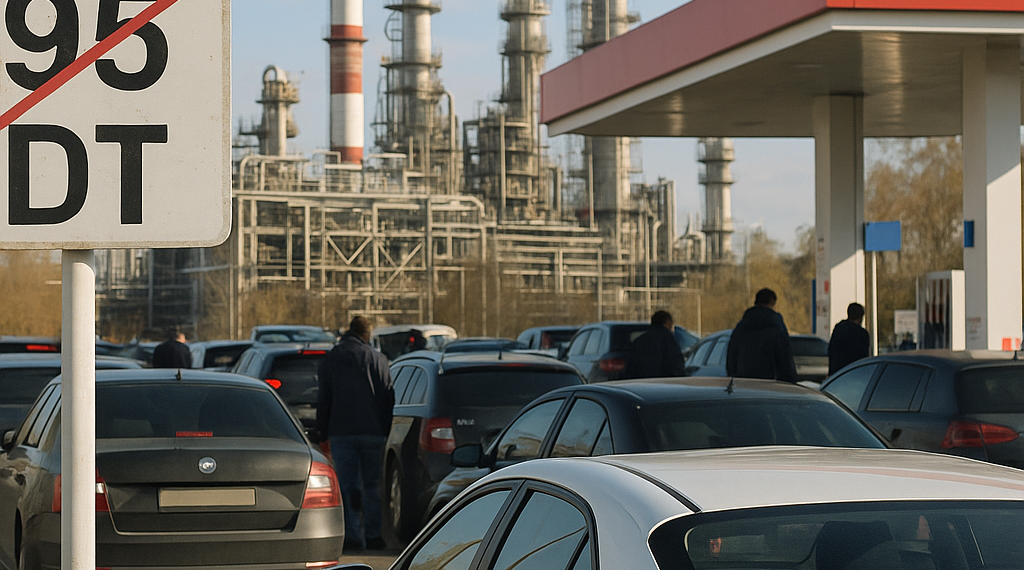 Rusia se queda sin combustible y Putin no logra esconder la crisis: “Hay colas por todos lados”