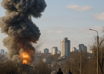 Rusia lanzó un nuevo ataque masivo con drones y misiles sobre Kiev en vísperas de la cumbre de la OTAN: al menos once muertos