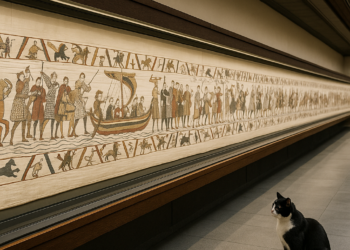 As Bayeux Tapestry is unboxed, French officials confirm no damage