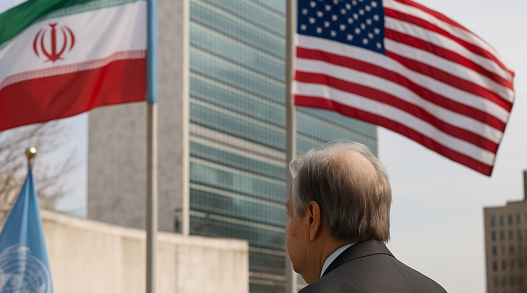 El secretario general de la ONU analizó con Irán los avances de las negociaciones con Estados Unidos e instó a sostener el diálogo