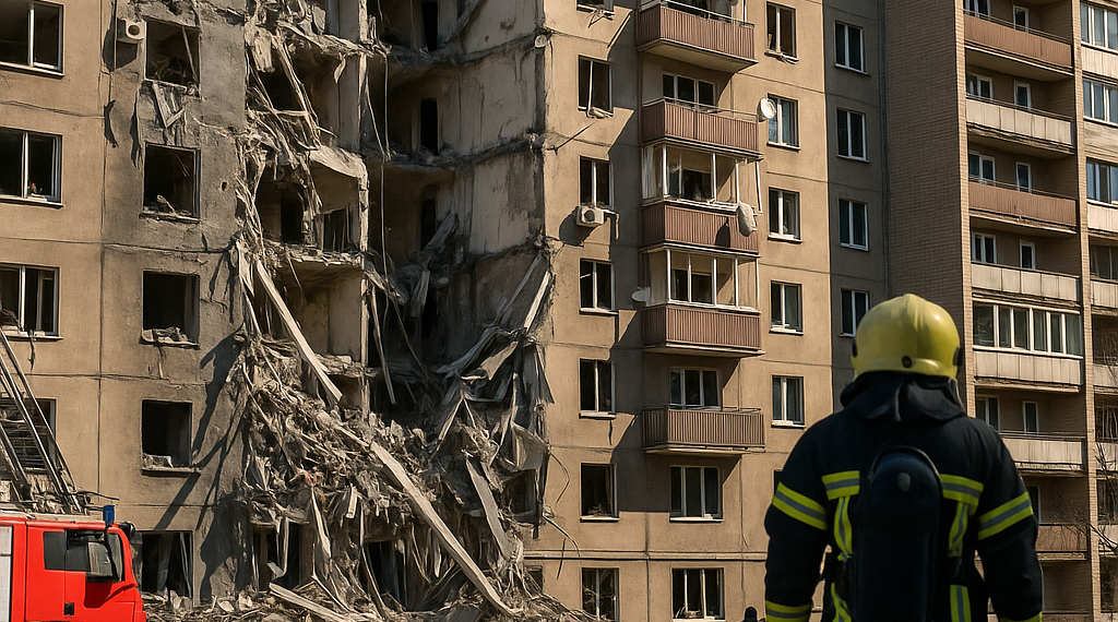 Al menos seis muertos en un ataque ruso contra la región de Kiev a plena luz del día