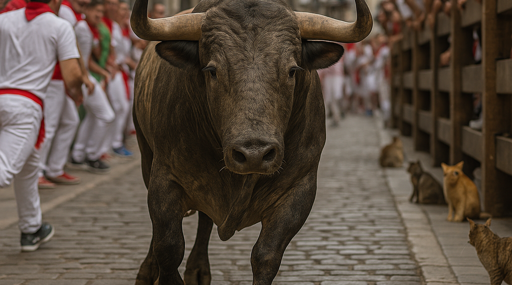 Séptimo encierro de San Fermín 2026, en directo| Los toros de Miura protagonizan la penúltima carrera de los festejos | Cultura