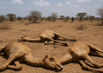 Una investigación alerta que la sequía mató camellos en casi la mitad de los hogares de Somalia