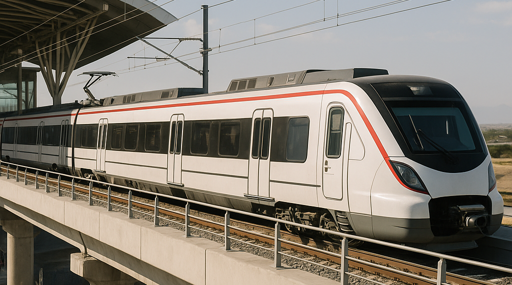Reporta Sheinbaum 36% de avance en Tren AIFA-Pachuca