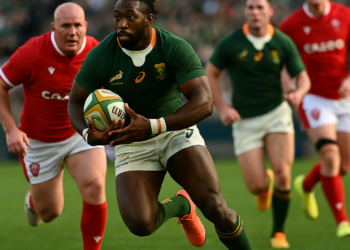 Sudáfrica barre a Gales en Campeonato de Naciones de Rugby